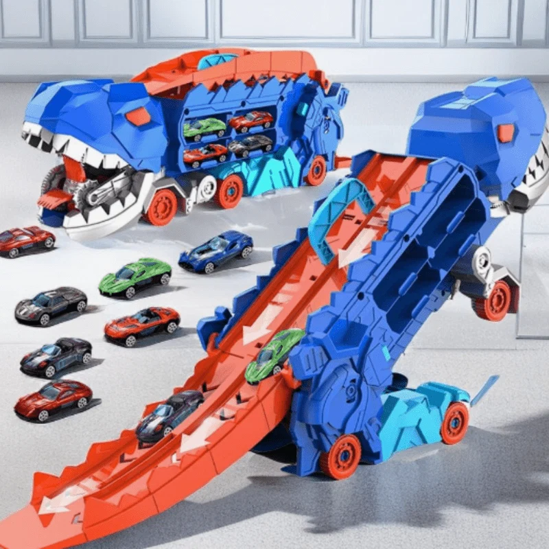 11 in 1 Dinosaur Legetøj til Børn - Transformer - Lastbil - Gave - Billede 3