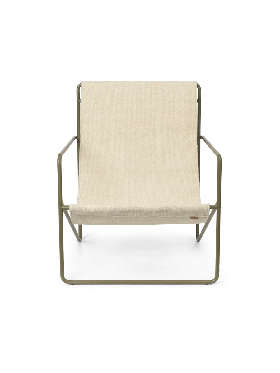 Desert Lounge Chair - Olive - Cloud - Billede 3
