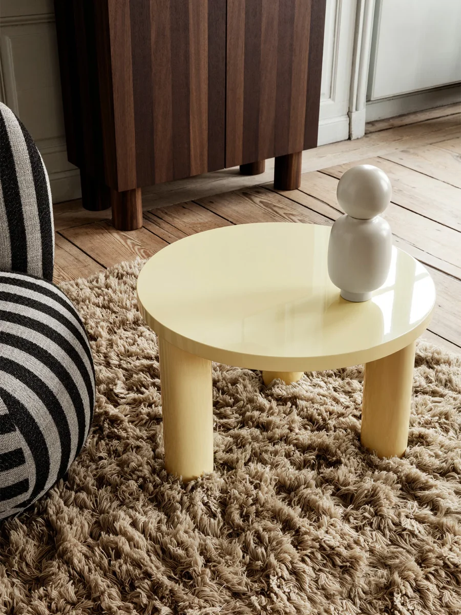 Post Coffee Table - Small - Lemonade - Billede 3