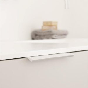 Edge Straight 100 Mat Hvid
