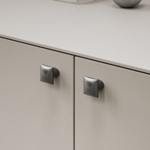 Knop Flow Gun-Metal