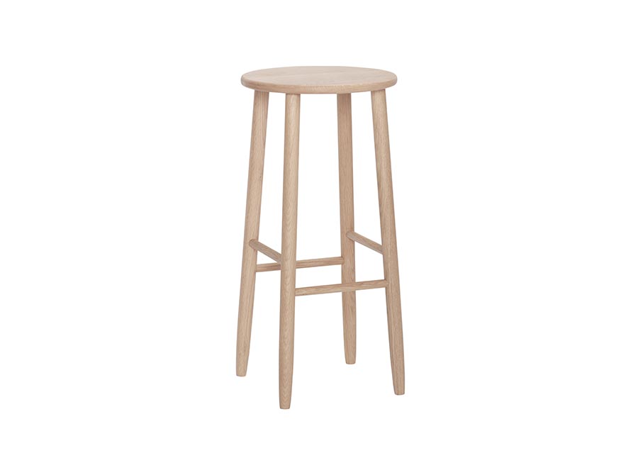 Barstol FSC egetræ - Billede 2