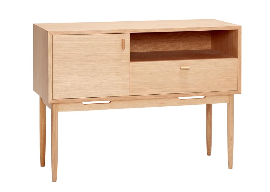 Kommode FSC egetræ - Billede 2