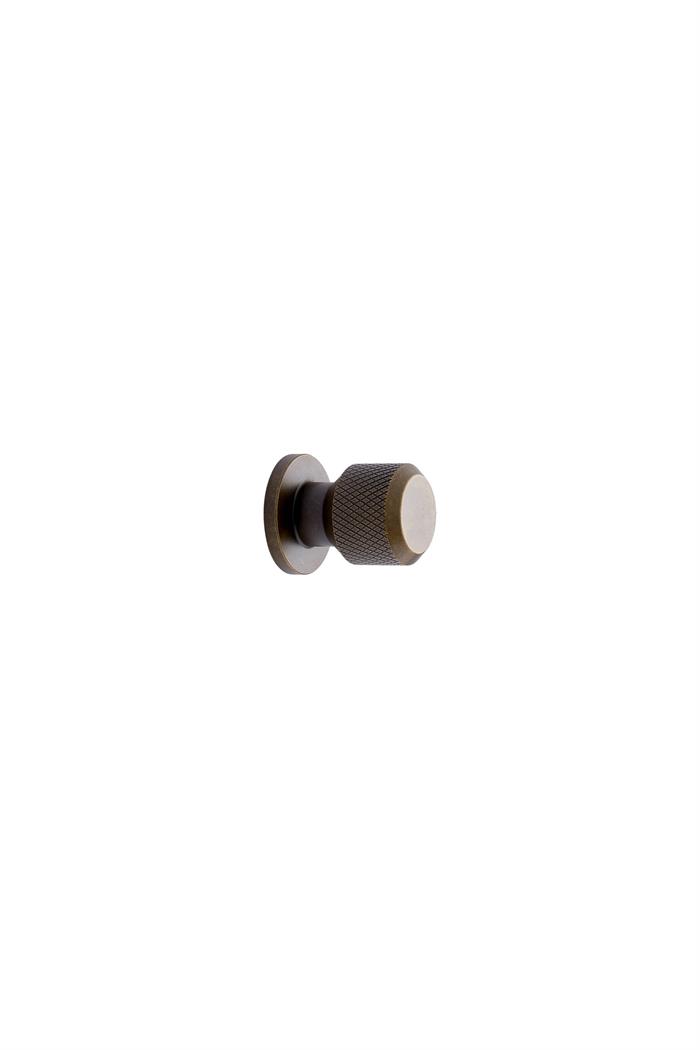 Knop Manor Round Antik Messing - Billede 3