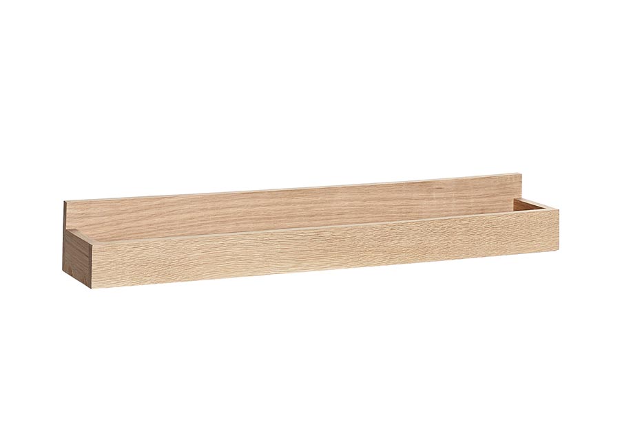 Billedhylde FSC egetræ lille