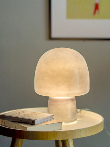 Bordlampe Paddy | Blå – Glas - Billede 5