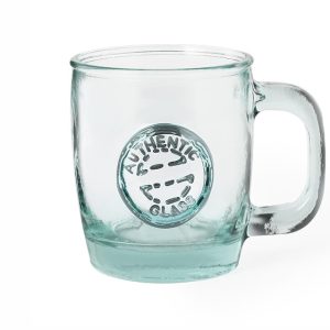 Miljøvenligt krus i genanvendt glas