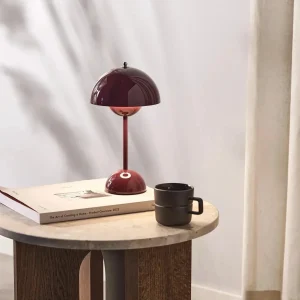 LED Flowerpot Bordlampe – Stilfuld, Trådløs og Dæmpbar