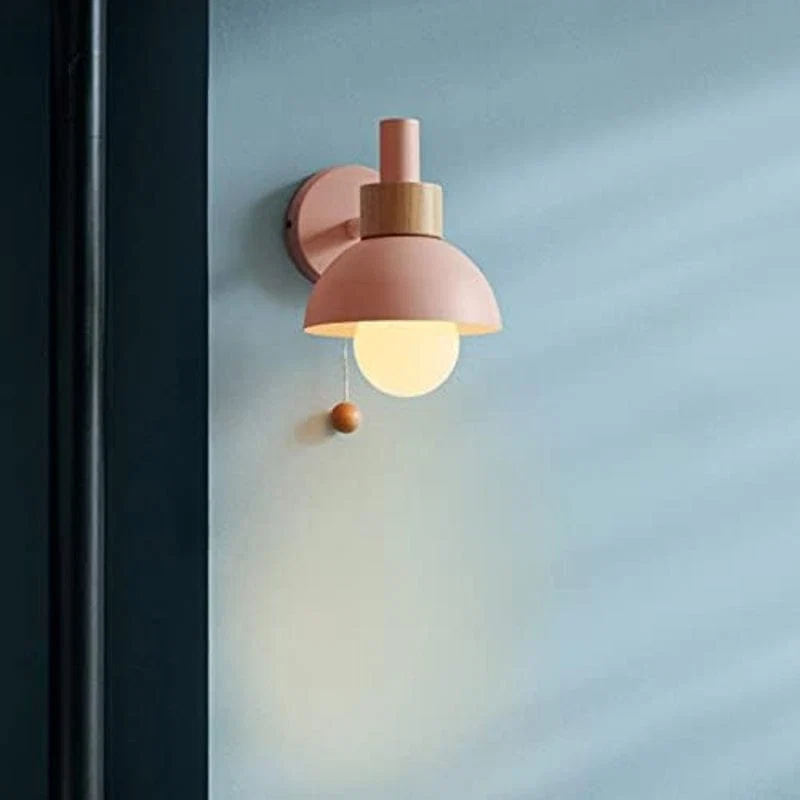 Macaron Moderne Væglampe med Træk Ledningen - Matte - Aluminium - Boligindretning - Billede 8