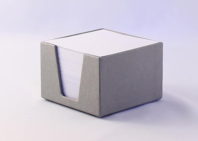 Memoblokke med holder – Grå - Billede 2