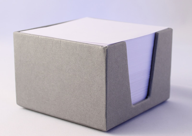 Memoblokke med holder – Grå - Billede 3