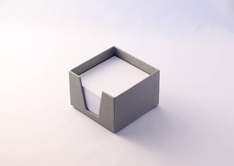 Memoblokke med holder – Grå - Billede 5