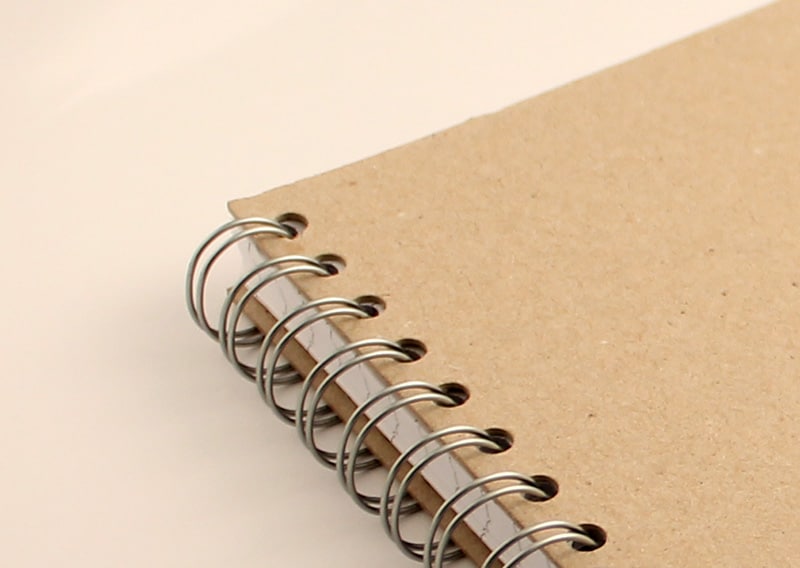 Notesbog A5 recycled FSC – Natur EU - Billede 3