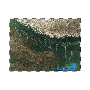 PLASTIC RIVERS Ganges Tæppe