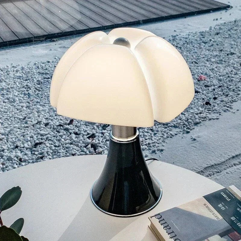 Vintage Pipistrelelo Lysstofrør - Bordlampe - Dæmpbar - Akryl - Billede 7