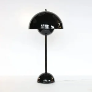 VP9 Flowerpot Bordlampe - Minimalistisk Metal Sidelampe - Trådløs - Dæmpbar